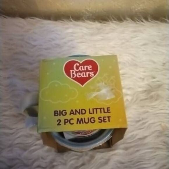 SOLD-Care bear Big and Little 2 PC Mug set - Picture 2 of 3